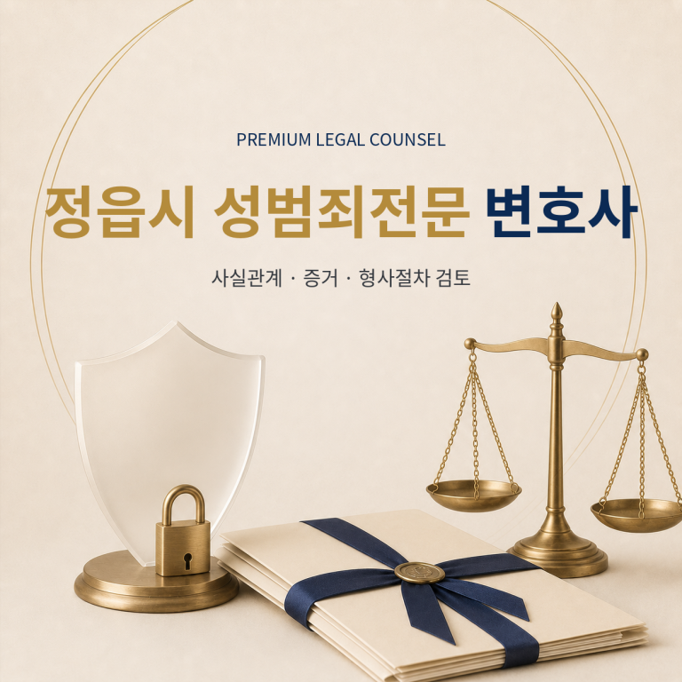 정읍시 성범죄전문 변호사